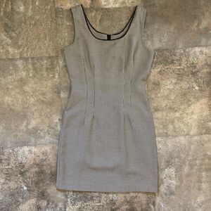 vintage 90s la belle houndstooth office siren dress size 5